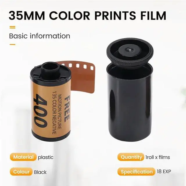 Main image of Color Film Camera Color Film 35Mm HD Camera Color ECN 2 Process Colour Print Camera Film 18 EXP For 135 Camera