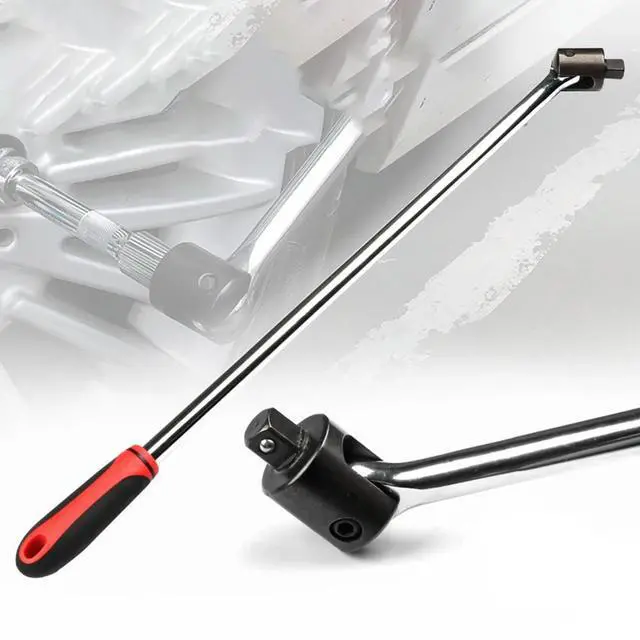 Alt view image 4 of 6 - Flexible 24inch Ratchet Handle Socket Wrench with 12inch Adapter Suitable for Home and Professional For Repairs