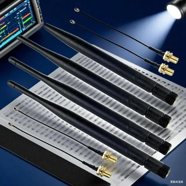 Alt view image 4 of 6 - 915MHz 5dBi For LoRa Antenna with For SMA Male Connector and 195mm For SMA Female Extension Cable for IoT Applications