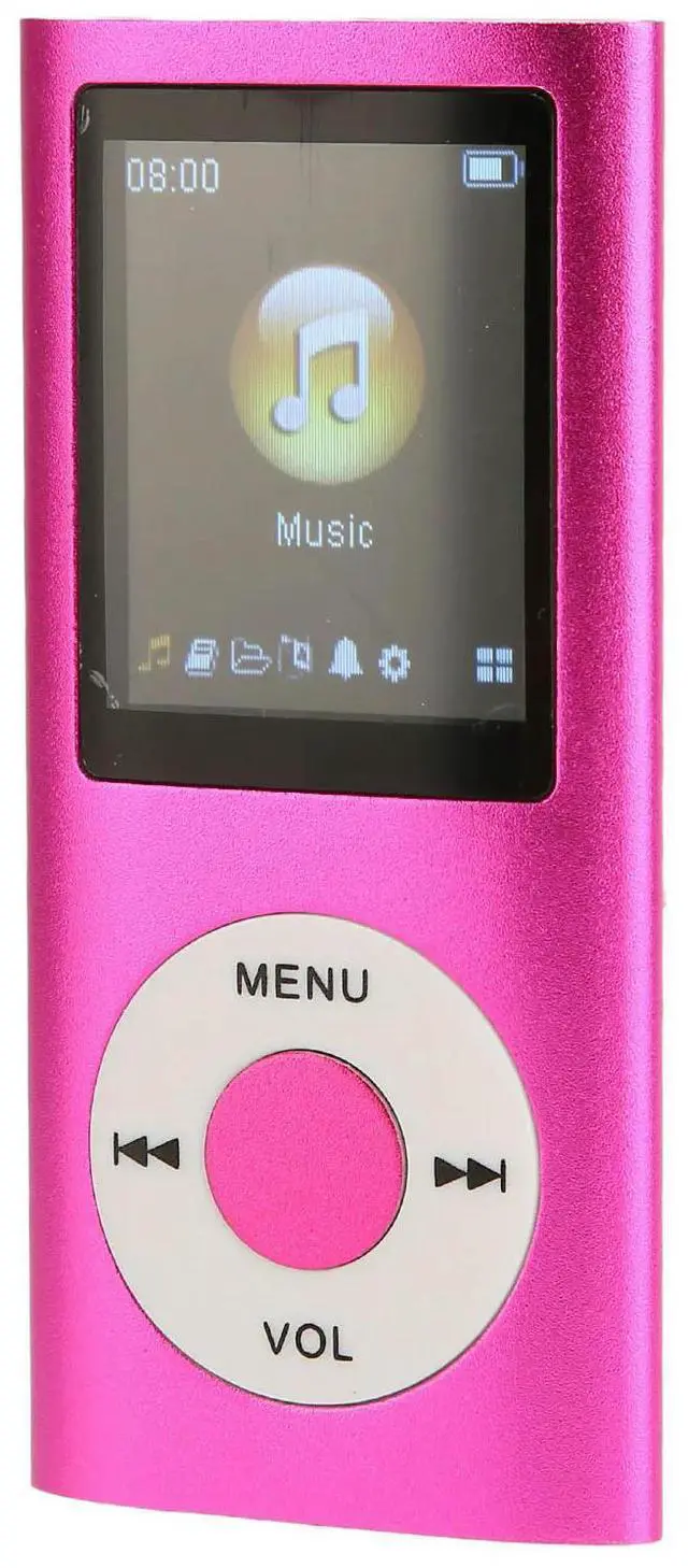 Alt view image 2 of 3 - 1.8in MP3 Player Bluetooth Expandable Support Large Memory Card Ultra Thin LCD Screen for Students Running Walking Music Player