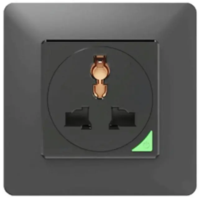 Alt view image 3 of 7 - Tuya Power Socket Universal Plug 16A Life Electrical Outlets Voice Control For Google Home