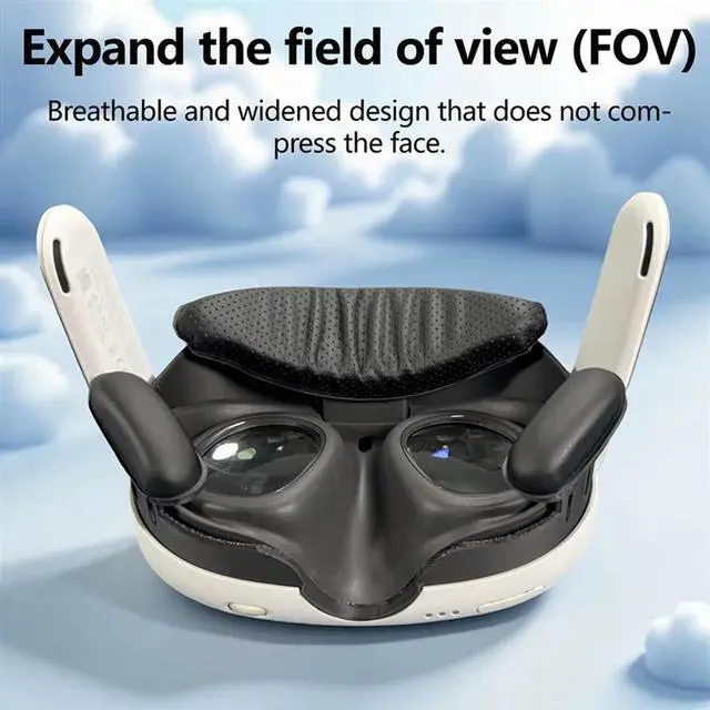 Alt view image 2 of 7 - For Breathable Face Cover Frame Facial Interface Bracket Sport Mode Upgrade VR Accessories Reduce Pressure