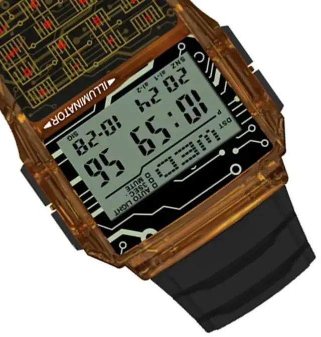 Alt view image 2 of 3 - Men's Top Luxury LED Electronic Watch Digital Sports Multifunction Calculator Watch Waterproof Watch Computer Style