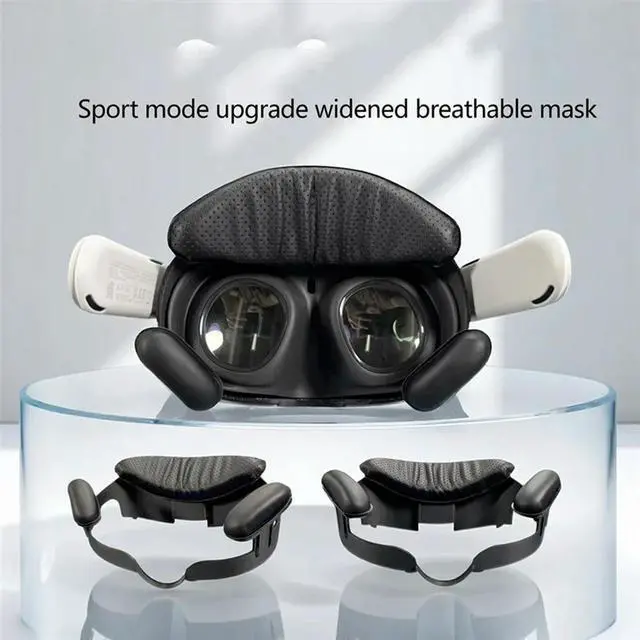 Alt view image 4 of 7 - For Breathable Face Cover Frame Facial Interface Bracket Sport Mode Upgrade VR Accessories Reduce Pressure