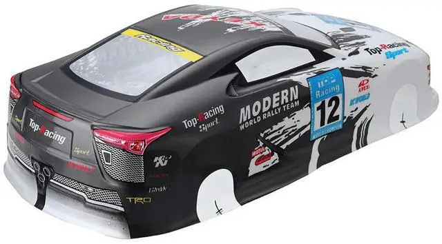 Alt view image 2 of 4 - 1/10 On-Road RC Car Shell 215X450Mm On-Road Drift Car Body Painted PVC Shell for LF-A Vehicle RC Cars Accessories