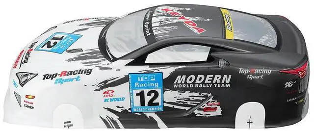 Alt view image 3 of 4 - 1/10 On-Road RC Car Shell 215X450Mm On-Road Drift Car Body Painted PVC Shell for LF-A Vehicle RC Cars Accessories