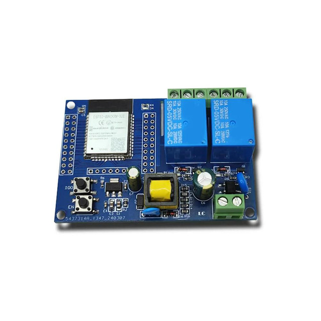 thumbnail image 2 of AC90-250V ESP32 Single Relay Development Board With AC Power Supply (ESP32-WM-32E) 2 of 3