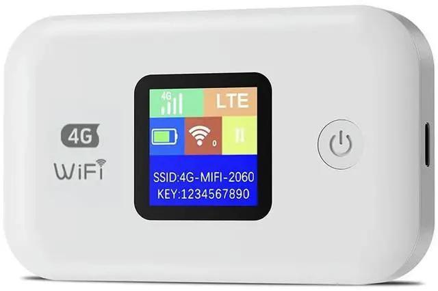 Alt view image 4 of 7 - Mobile Internet LTE Router, 4G Connectivity Portable Hotspot For SIM Cards On Trips