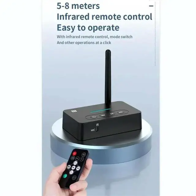 Main image of Audio Receiver Transmitter NFC Bluetooth USB TF Card Music Playback AUX Adapter Audio Amplifier Wireless Stereo