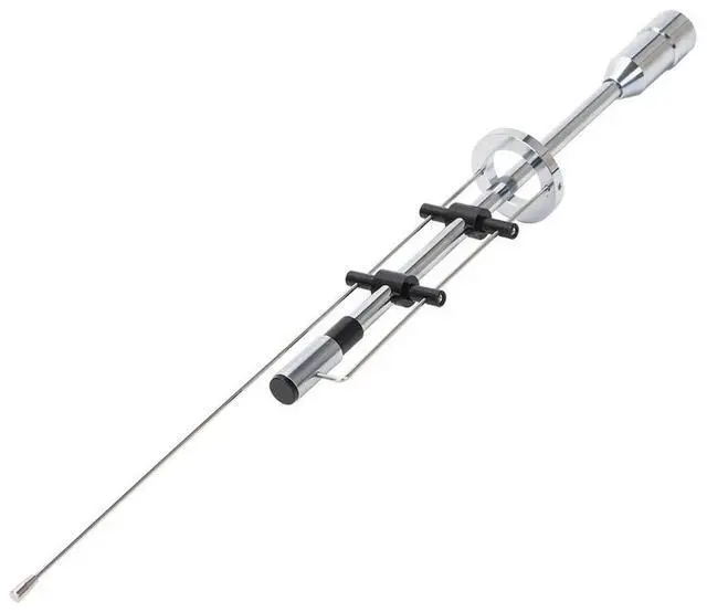 Alt view image 4 of 6 - QM82 CBC435 Dual Band l Radio Antenna 15 4 Inch Stainless Steel VHF UHF 145 435MHz 120W Mobile Two Way Radio Antenna