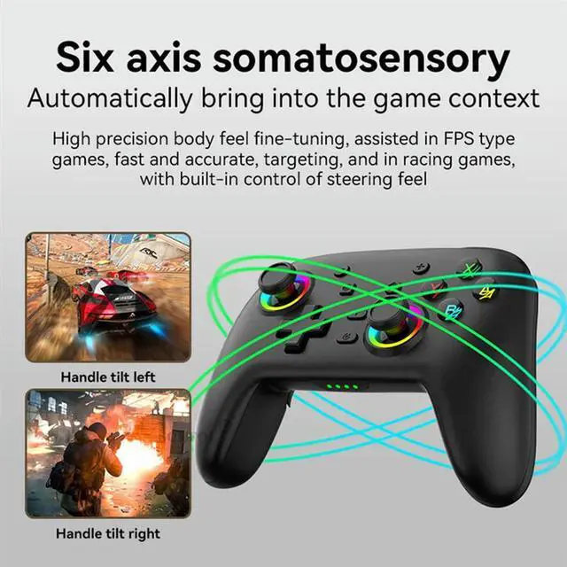 Alt view image 4 of 4 - Tears of the Kingdom Game Controller Switch Wireless Controller for Switch Pro OLED Game Console Gamepads Joystick-A