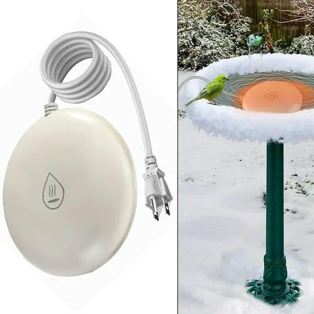 Alt view image 4 of 6 - 70W Bird Bath Heater: Efficient Water Warmer For Livestock & Poultry In Winter  Home Improvement Tool Accessory