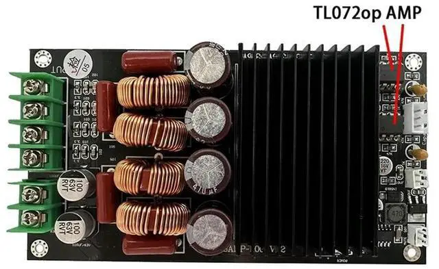 Alt view image 3 of 7 - TPA3255 2X300w Stereo HIFI Digital Power Amplifier Board 600W Class D Audio Sound Amp For Car Speaker Subwoofer