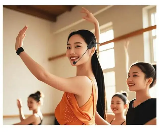 Alt view image 3 of 7 - For Teaching Stage Performers 2.4G Mic System Long Range Wireless Microphone System Head Handheld Mic 2 In 1