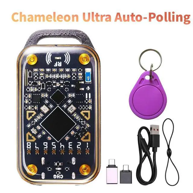 Alt view image 4 of 7 - Chameleon Ultra RFID Chip Reader With CUID Keychain Emulator NFC Duplicator 125K 13.56Mhz ID IC Card Decode Support