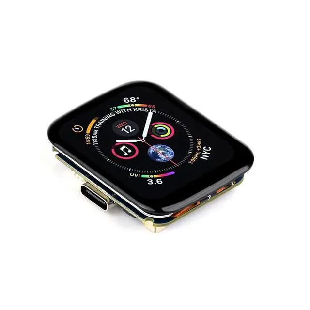 Alt view image 3 of 7 - 1.69Inch Touch LCD Development Board For Raspberry Pi Pico 2 RP2350 240X280 1.69Inch Display QMI8658 6-Axis