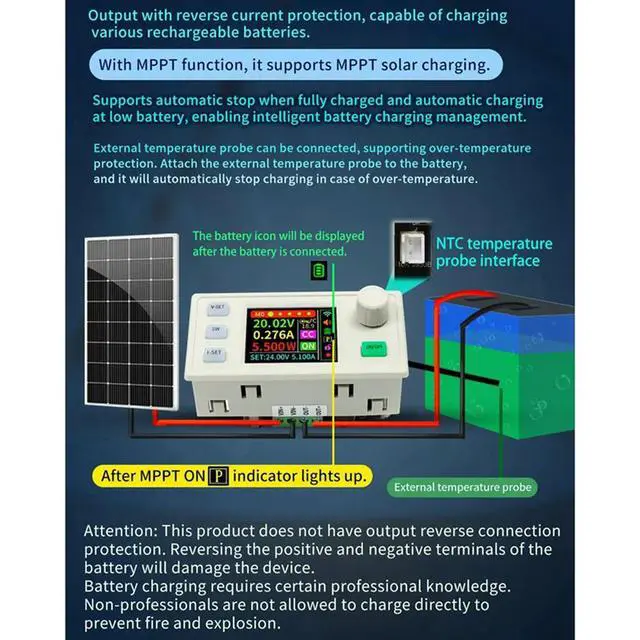 Alt view image 3 of 7 - SK150S Adjustable DC Regulated Power Supply+IR Kit Constant Voltage Constant Current 8A 150W Step-Down Module
