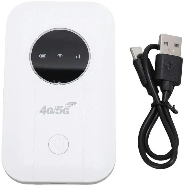 Main image of 4G 5G Mobile Hotspot High-Speed 300Mbps Supports 10 Connected Devices Portable Router with SIM Card Slot for Travel