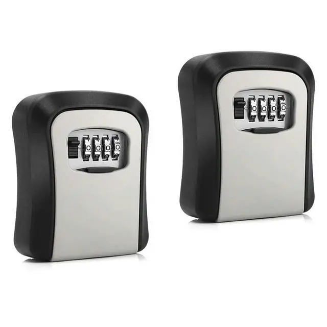 Alt view image 3 of 7 - Waterproof Outdoor Key Hider Resettable Safe Security Password Box With Full l Jacket