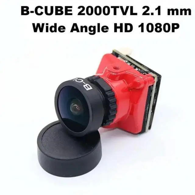 Alt view image 2 of 3 - For RC Drone Racing FPV Camera 2000TVL CCD 2.1Mm Wide Angle HD 1080P PAL/NTC Switchable Mista Clearances For RC Plane