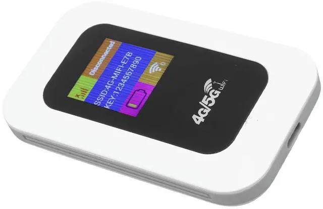 Alt view image 2 of 6 - Portable Router Mobile Hotspot Device 300Mbps High Speed 4G 5G Pocket Wireless Network Device for Travel Camping