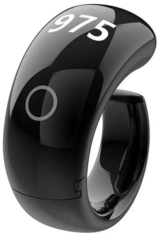 Alt view image 4 of 7 - Multifunction Digital Counting Rings App Control Tasbih Faith Zikr Rings For Spiritual Practices And Daily Prayer Black