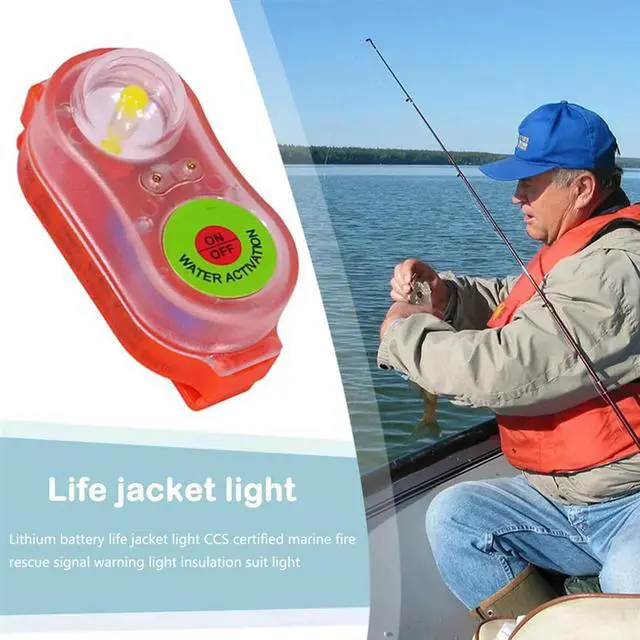 Alt view image 4 of 7 - Life Jacket Light Locator Life Saving Signal Light Energy-Efficient Waterproof Portable