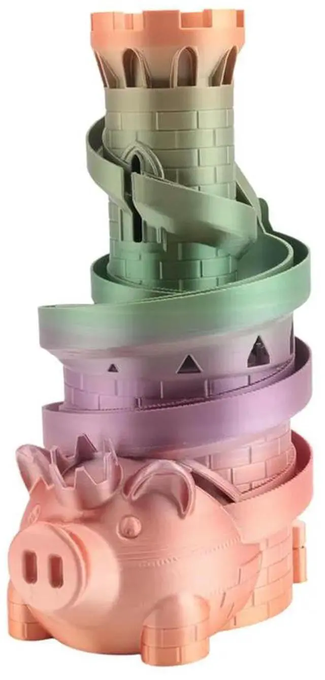 Main image of Piggy Bank For Boys, Plastic Piggy Bank Girls Toy, Coin Bank Safe For Kids, Pig-Shaped Money Bank For Toddlers