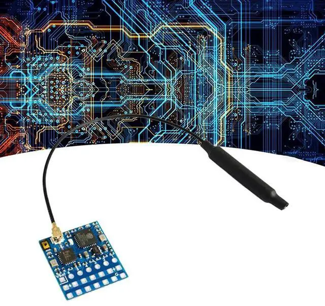 Main image of For MATEK ELRS-R24-P6 ELRS 2.4Ghz Receiver With Antenna Connector Support 2-8S Vbat Voltage Sense For RC FPV Drone