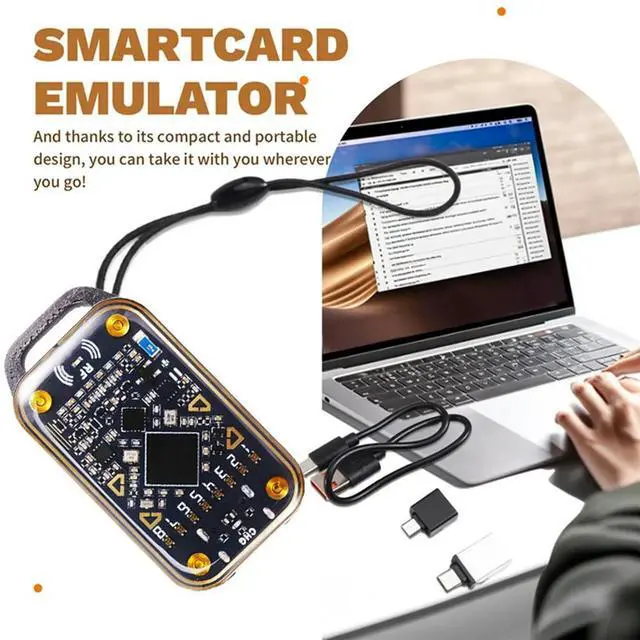 Alt view image 3 of 7 - Chameleon Ultra RFID Chip Reader Card Emulator NFC Duplicator+2XCUID/UID Card 125K 13.56M ID IC Card Decode