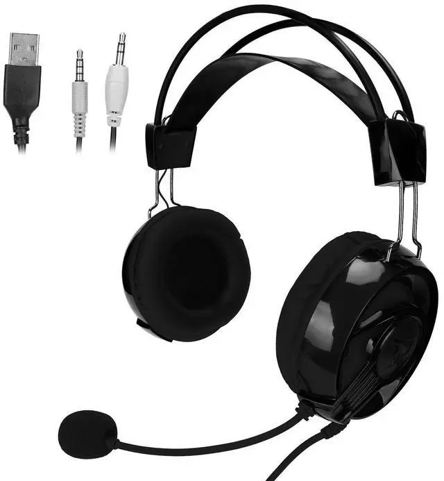 Main image of Gaming Headset Wired Comfortable Multifunctional Multicolor RGB Headphone with Omnidirectional Microphone Computer Game Hardware