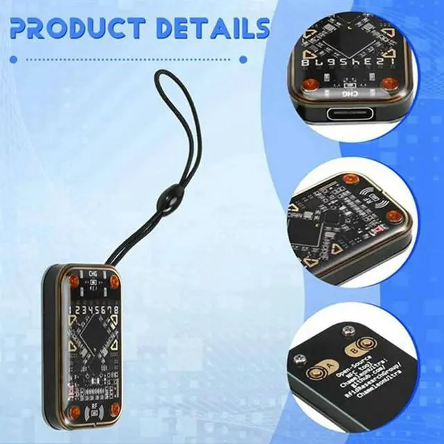 Alt view image 4 of 7 - Chameleon Ultra RFID Chip Reader +9XUID Keychain Contactless Card Emulator 125Khz 13.56Mhz Badge Decode