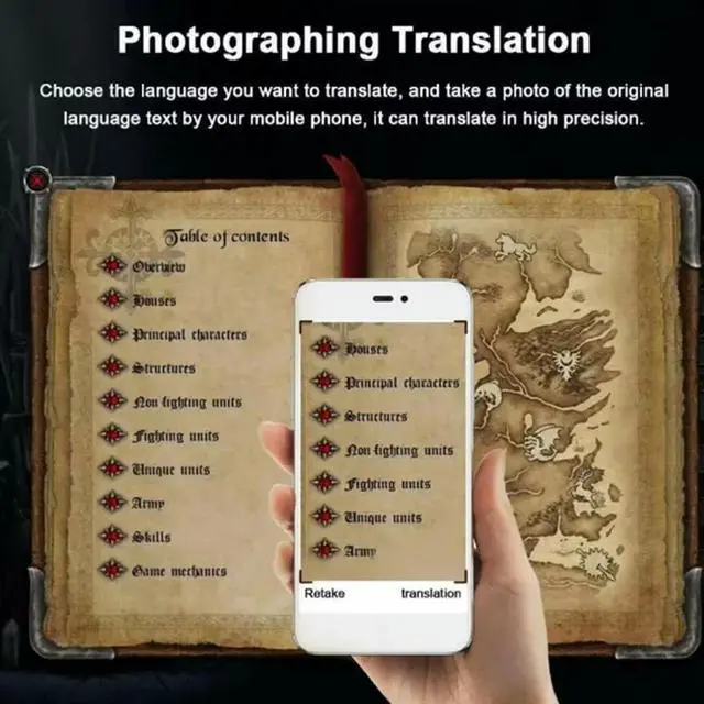 Alt view image 3 of 7 - 40 Languages Multi-ligent Instant Translation Wireless Voice Translation 2 Way Real-Time Voice Translation Travel