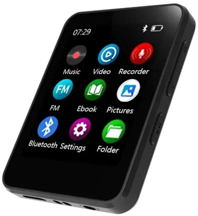 Alt view image 3 of 3 - MP3 Player Mp4 Player 2025 Mini Portable FM/Speaker/E-Book/Recorder Students