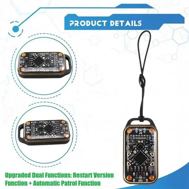 Alt view image 2 of 4 - Chameleon Ultra Upgrade Card Emulator+2XUID Card/Keychain RFID Chip Reader 125K 13.56M Card NFC Duplicator