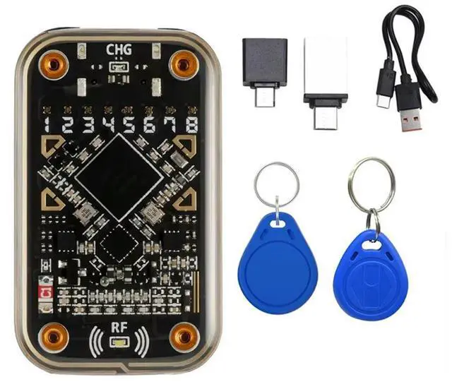 Alt view image 3 of 4 - Chameleon Ultra Contactless Card Emulator RFID Chip Reader+UID/T5577 Keychain Compliant To NFC Read Writer