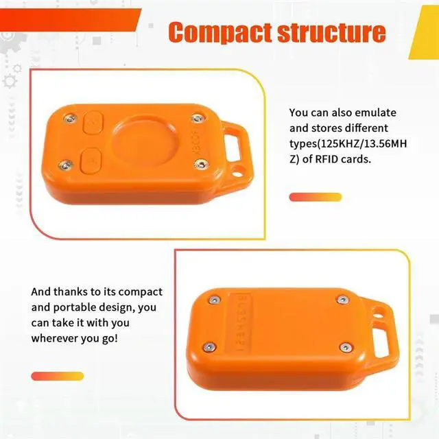 Alt view image 2 of 6 - Chameleon V2.0 Restart RFID Chip Reader Emulator 13.56Mhz 125Khz Chameleon Ultra NFC Card Decoder Duplicator