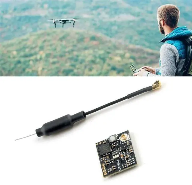 Alt view image 2 of 4 - Openvtx OVX300 5.8G 40CH VTX Nano Size Receiver Adjustable 0/RCE/25Mw/100Mw/300Mw For FPV Racing RC Drone