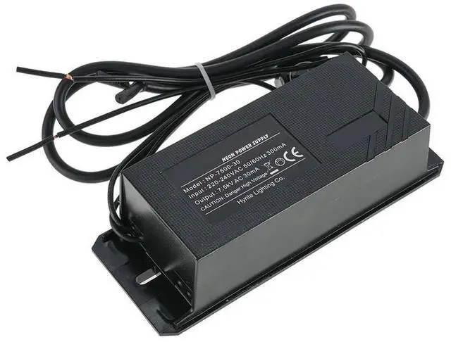 Alt view image 2 of 6 - 220V AC Neon Light Electronic Transformer with Adapter 7 5KV 30mA Power Supply for Reliable Neon Sign Performance