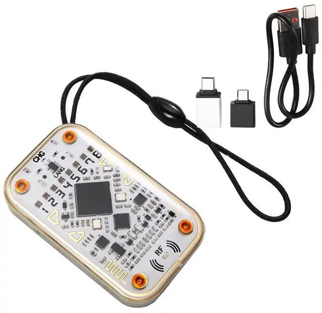 Alt view image 3 of 4 - Chameleon Ultra RFID NFC Emulator Tech For IC ID Cards - Includes 2Xt5577/CUID/UID Keychain
