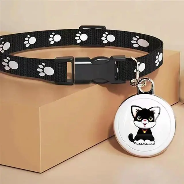 Alt view image 3 of 4 - 3X Pet Anti Lost GPS Tracker Bluetooth Wearable Waterproof Locator Real-Time Tracking Collar Find Device,Cat