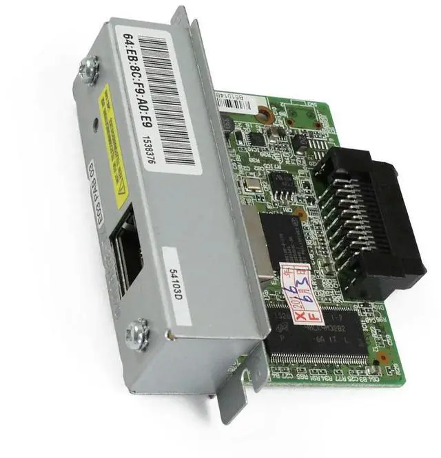 Alt view image 2 of 6 - UB-E03 Ethernet Interface C32C824541 TM-T88VI/T88V/T70II/U220 For Test Measurement Tool Accessory In Stock