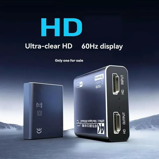 Alt view image 2 of 6 - For Live OBS Compatible 4K 60Hz  Video Capture Card USB 3.0 1080P 60Fps Game Recorder For Live Gaming Recording