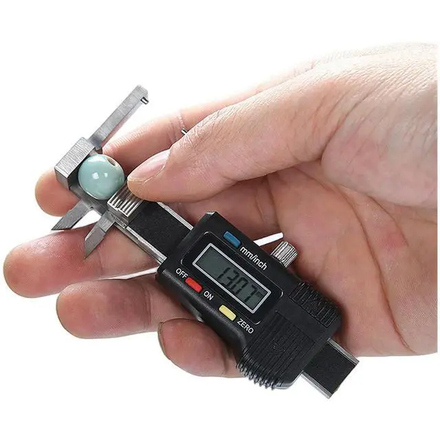 Alt view image 3 of 6 - Jewelry Caliper Electronic Digital Caliper Stainless Steel Inside Diameter Ruler For Test Measurement Tool Accessory