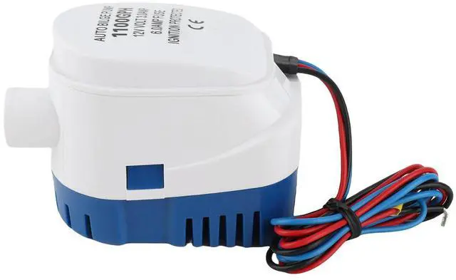 Main image of 1100GPH Boat 12V Marine Automatic Submersible Bilge Water Pump Fully Auto Float Switch Internal for Boat Marine Yacht Bilge Pump