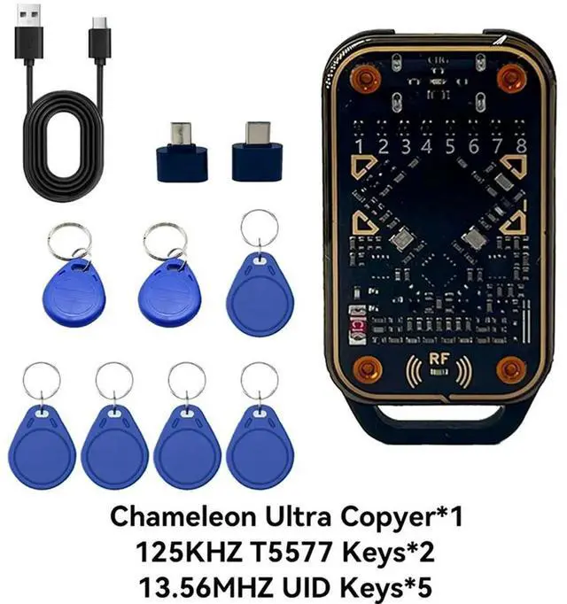 Alt view image 2 of 7 - Chameleon Ultra Contactless Card Emulator Compatible With NFC Read Writer ID IC Reader Tag Copyer