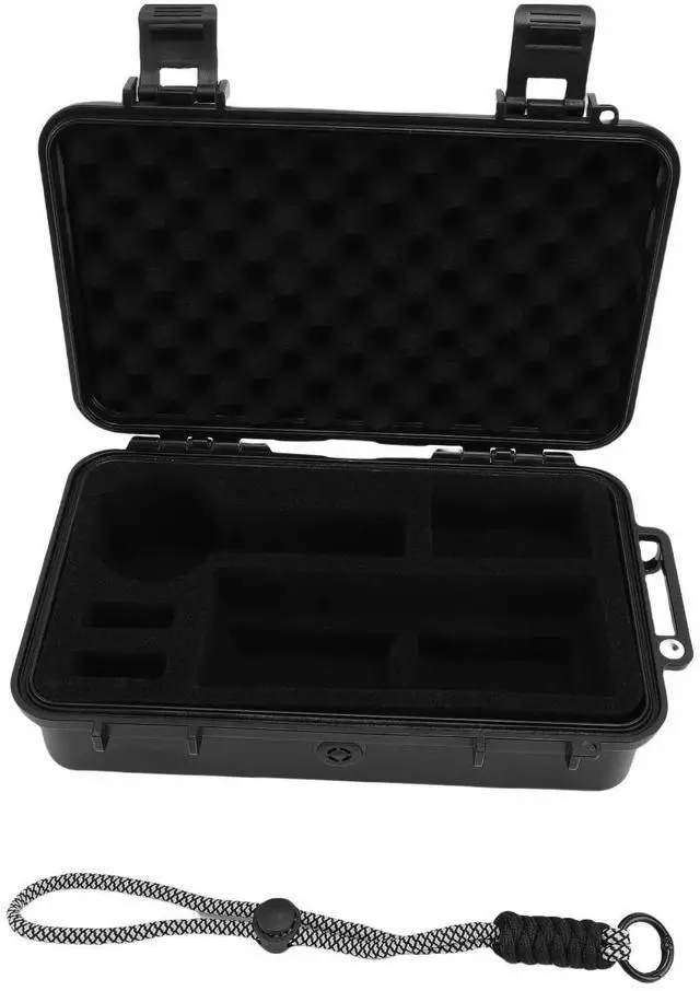 Alt view image 3 of 3 - Premium Carrying Case For X5 Action Camera Bag Protective Hard Case Camera Accessories with Wrist Strap