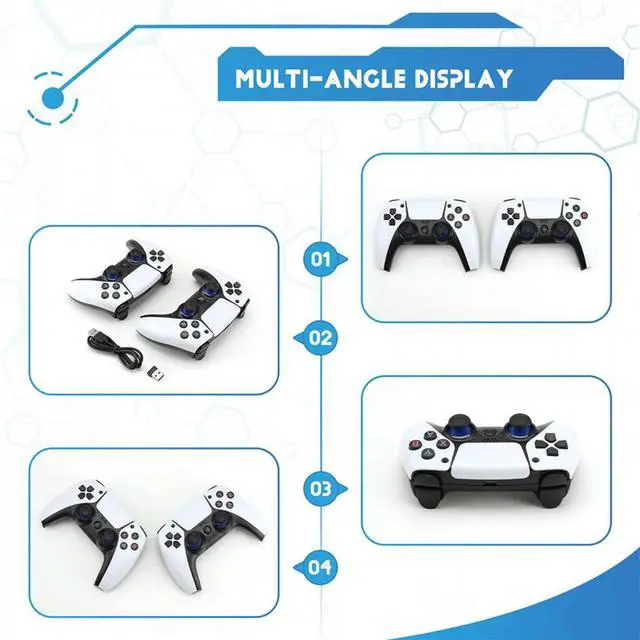 Alt view image 3 of 3 - M8 4K Pro Video Game Console 4K Retro Game Stick 2.4G Double Wireless Controller Retro Classic Games Game Stick For TV