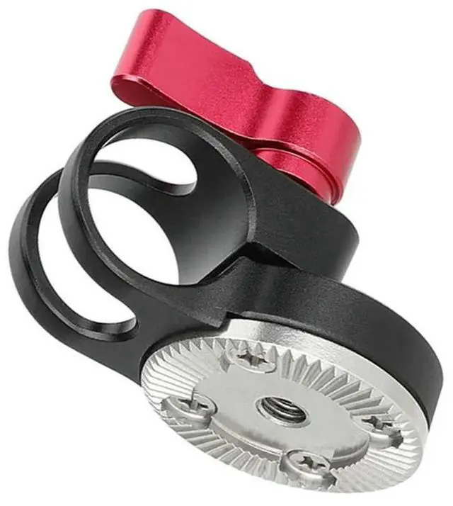 Main image of Camera Rod Clamp With ARRI-Style Rosette M6 19Mm Studio System Rod Clamp For Enhanced Camera Stability And Precision B