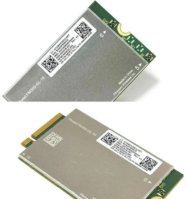 Alt view image 4 of 4 - FM350-GL-16 4G Module For X14 X16 Ryzen Edition 830 G8 LTE Cat16 1Gbps Module